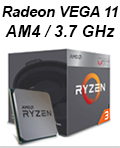 Processador AMD Ryzen 3 2200G QuadCore 10MB 3.7GHz AM4#98
