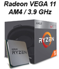 Processador AMD Ryzen 5 2400G 3.6/3.9GHz c/ Radeon#98