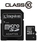 MemoryCard microSD 16GB Kingston classe 10 SDC10/16GB2