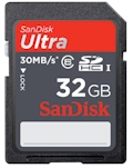 Memory card SDHC Sandisk Ultra 32GB SDSDH-032G-U462