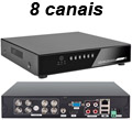 DVR NVR HVR trbrido Multilaser SE208 8 canais 960p2