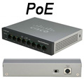 Switch Cisco SF100D-08 com 8 portas PoE 10/100 Mbps#98