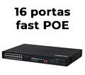 Switch 16 portas fast POE Intelbras SF 1822 HI-POE 2pGb#30