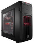 Gabinete midi torre Gaming Corsair Carbide Spec-1 RED2