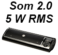 Sistema de som 2.0 C3Tech Street midi box Pro 5W RMS#100