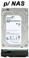 HD 3TB SATA3 p/ NAS Seagate ST3000VN000 64MB, 6Gbps#100