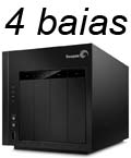 NAS Storage Seagate STCU100 c/ 4 baias USB3, 2 Gigabit#100