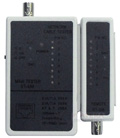 Testador de cabos UTP / Coaxial Labramo 20920 c/ capa9