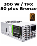 Fonte TFX Kmex TFX300C SHTFX 300W 80 Plus Bronze c/cabo