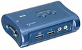 Swtich KVM de 2 portas USB com udio TrendNet TK-209K#100