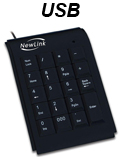 Teclado numrico NewLink Experience 19 teclas, USB#100