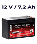 Bateria chumbo-acido Unipower UP1272, 12V, 7,2Ah, F187#7