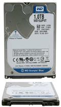 HD notebook 1TB WD Scorpio Blue WD10JPVT SATA-2 5400RPM2