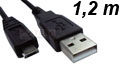 Cabo micro USB MachoXmacho Multilaser WI226 5 pin. 1,2m#98