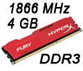 Mmoria 4GB Kingston HX318C10FR/4 1866MHz DDR3 CL10