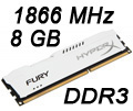 Mmoria 8GB Kingston HX318C10FW/8 1866MHz DDR3 CL10#100