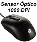 Mouse com fio HP X900 1000 dpi 3 botes, USB V1S46AA#100