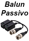 Balun passivo Intelbras XBP400HD, coaxial, par tranado#100