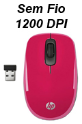 Mouse ptico s/ fio HP Z3600 2.4 GHz 1200 dpi USB#100