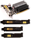 Placa vdeo Zotac Geforce GT630 1GB GDDR3, DVI HDMI VGA#98
