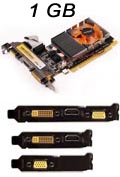 Placa vdeo Zotac Geforce GT610 1GB 64bits VGA DVI HDMI#100